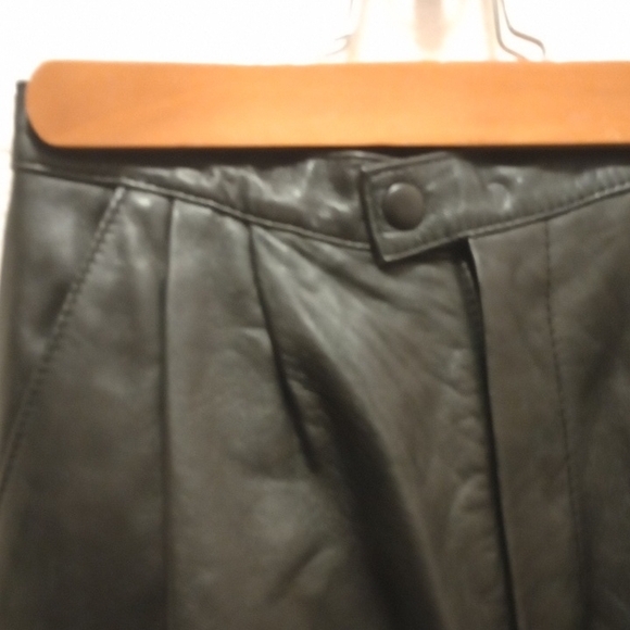 🖤 Vintage Giovinezza Moda by Rocco D'Amelio Leather Pants – Italian Designer - Picture 2 of 7